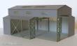 Modellbau Laffont H2601 - Halboffene Mehrzweckhalle mit Kran