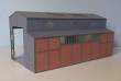 Modellbau Laffont H2601 - Halboffene Mehrzweckhalle mit Kran