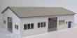 Modellbau Laffont H3301 - Gewerbehalle mit Rolltoren