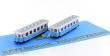 Hobbytrain H43103 - Zugspitzbahn 2 Wagen H0e / 9mm