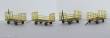Modellbau Laffont H5501 - Set mit 4 Paketkarren