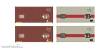 Hobbytrain H9017 - 4er Set 20 Container, Set 2