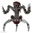 Hasbro HASF9546 - Star Wars Episode I Black Series Actionfigur Droideka Destroyer Droid 15 cm