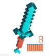 Hasbro HASG1437 - Minecraft NERF Diamantschwert mit Dart-Abschuss