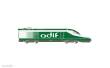 Electrotren HE2030D - ADIF, Messzug A330 „Séneca“, weiß-grüne Farbgebung, Ep. VI, mit DCC-Decoder
