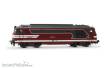 Jouef HJ2464S - SNCF, vierachsige dieselelektrische Mehrzwecklokomotive BB 67613 in roter „Capitole“-Farbgebung, Ep. VI, mit DCC-Sounddecoder