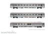 Jouef HJ4206HM - SNCF, 3-tlg. Set TEE „Jules Verne“, Ep. IV (Set 2 von 2)