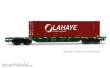 Jouef HJ6330 - CEMAT, Containerwagen der Bauart Sgnss, grün, mit 45´-Container „LAHAYE”