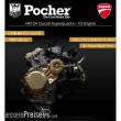 Pocher HKM124 - POCHER Ducati Superquadro - V2 Engine 1:4