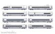 Arnold HN2611S - 8-teiliger Elektrotriebzug RENFE, AVE S-103, blaue Originalfarbgebung, Ep. V, mit DCC-Sounddecoder