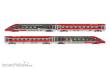 Arnold HN2620 - FS Trenitalia, 4-tlg. Grundset des Hochgeschwindigkeitszugs „Frecciarossa 1000“, mit „Ducati“-Werbung, Ep. VI