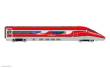 Arnold HN2621D - FS Trenitalia, 4-tlg. Grundset des Hochgeschwindigkeitszugs „Frecciarossa 1000“, mit „Le plaisir d´un voyage nouveau“-Werbung, Ep. VI, mit DCC-Decoder