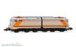 Arnold HN2643S - FS, Elektrolokomotive der Reihe E.646 „Navetta“, 2. Bauserie, Triplex-Fenstern, „MDVC“-Farbgebung mit silbernem Dach, Ep. IV-V, mit Sounddecoder