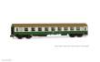 Arnold HN4482 - DR, 3-tlg. Set OSShD-Wagen Typ B, Nr. 2/2, bestehend aus 1 x A + 1 x AB + 1 x Bc, grün/beige Farbgebung, Ep. IV