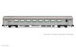 Arnold HN4500 - SNCF, 3-tlg. Set TEE-Wagen „Mistral“, Nizza - Paris, bestehend aus 1 x Vru + 1 x A8tu + 1 x AD4tux, silberne Farbgebung, Ep. IV