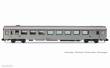 Arnold HN4501 - SNCF, 3-tlg. Set TEE-Wagen „Mistral“, Nizza - Paris, bestehend aus 1 x Arux + 1 x A8u + 1 x AD4tux, silberne Farbgebung, Ep. IV
