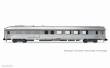 Arnold HN4501 - SNCF, 3-tlg. Set TEE-Wagen „Mistral“, Nizza - Paris, bestehend aus 1 x Arux + 1 x A8u + 1 x AD4tux, silberne Farbgebung, Ep. IV