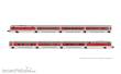 Arnold HN4512 - RENFE, 8-tlg. Grundset Talgo III RD „Barcelona Talgo“, Fabrgebung mit silbernen Dächern