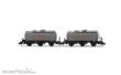 Arnold HN6674 - RENFE, 2-tlg. Set dreiachsiger Kesselwagen „CAMPSA“, Ep. III