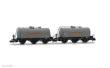 Arnold HN6674 - RENFE, 2-tlg. Set dreiachsiger Kesselwagen „CAMPSA“, Ep. III
