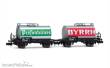 Arnold HN6702 - SNCF, 2-tlg. Set 2-achs. Kesselwagen „BYRRH“ Farbgebung, Ep. IV