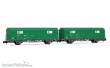 Arnold HN6703 - RENFE, 2-tlg. Set JPD-Wagen „TEM“, grüne Farbgebung, Ep. V