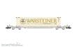 Arnold HN9767 - 4-achs. Containerwagen, graue Farbgebung, beladen mit 1 x 45´-Container „Warsteiner“