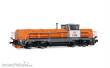 Rivarossi HR2923S - Dinazzano Po/TPER, Diesellokomotive EffiShunter 1000, in orange/grauer Farbgebung, Ep. VI, mit DCC-Sounddecoder