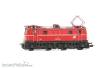 Rivarossi HR2938 - ÖBB, Elektrolokomotive 1040 003, blutorange Lackierung mit Zierlinie, Ursprungslüfter, Flachdach, Trittstufen, Ep. V