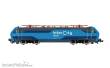 Rivarossi HR2982S - FS, Elektrolokomotive E.402B in neuer blauer Lackierung „Intercity Notte“, Ep. VI, mit Sounddecoder