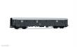 Rivarossi HR4366 - FS, 2-tlg. Set Reisezugwagen, in grauer Farbgebung, bestehend aus 1 x Gepäckwagen Dz 83000 für Fahrradtransport und 1 x 2.Kl. Wagen Bz33010 - Typ 1946, Ep. IVb