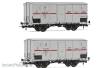 Rivarossi HR6562 - FS, 2-tlg. Fährboot-Kühlwagen Ifms 2achs