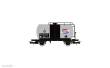 Rivarossi HR6565 - FS, 2-tlg. Set 2-achs. Kesselwagen „Total“, Ep. III