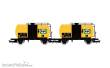 Rivarossi HR6566 - FS, 2-tlg. Set 2-achs. Kesselwagen „API“, Ep. IV