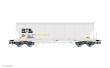 Rivarossi HR6675 - ATIR-RAIL, 2-tlg. Set 4-achs. Getreidesilowagen, graue Farbgebung, Ep. VI