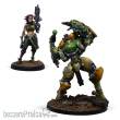 Corvus Belli INF280782-1167 - Scarface. Mercenary TAG Team