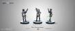 Infinity INF280863 - Dart, Optimate Huntress (Submachine gun, Grenades)