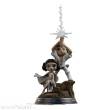 Iron Studios IS33524 - Star Wars Mini Co, PVC Figur Luke & Leia 30 cm