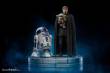 Iron Studios IS95036 - Star Wars The Mandalorian Art Scale Statue 1/10 Luke Skywalker und Grogu 21 cm