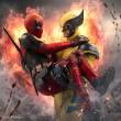 Iron Studios IS95585 - Deadpool Deluxe Art Scale Statue 1/10 Deadpool & Wolverine 21 cm