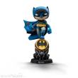 Iron Studios IS95744 - Batman Mini Co, PVC Figur Batman on Bat-Signal (Blue Variant) 19 cm