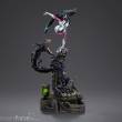 Iron Studios IS95763 - Spider-Man vs Villains Art Scale Statue 1/10 Ghost Spider Diorama 34 cm