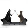 Iron Studios IS95944 - Star Wars Deluxe Art Scale Statue 1/10 Darth Vader Vs Obi-Wan Kenobi (CCXP Exclusive 2025) 24 cm