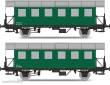 Jägerndorfer Collection JC77200 - 3er Set Personenwagen BiH ÖBB, Ep.III, grün