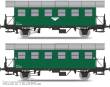Jägerndorfer Collection JC77300 - 3er Set Personenwagen BiH ÖBB, Ep.III, grün