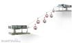 Jägerndorfer Collection JC82497 - H0 Seilbahn weiss/grau 6x Omega Gondel 1:87
