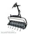 Jägerndorfer Collection JC86505 - 6er Sessel D-Line schw./grau 1:32 - Lemke