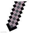 Jakks Pacific JPA124369-15L - Minecraft Kunststoff-Replik Nether Sword 51 cm