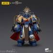Joy Toy JT01338 - Warhammer 40k Actionfigur Ultramarines Marneus Calgar Chapter Master with MKX Gravis Armour and Gauntlets of Ultramar 20 cm