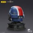 Joy Toy JT01697 - Warhammer 40,000: Space Marine 2 Replik Ultramarines Lieutenant Titus Helm mit Display-Stand 44 cm